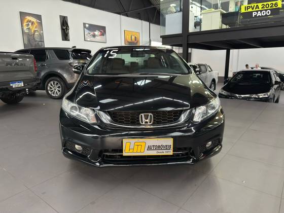 HONDA CIVIC 2.0 LXR 16V FLEX 4P AUTOMÁTICO